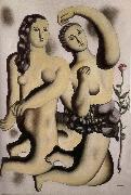 Fernard Leger Dance oil on canvas